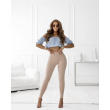 Legginsy modelujące / BRYCZES / BEIGE / Double Push / Wysoki stan /  XS - S - M - L - XL